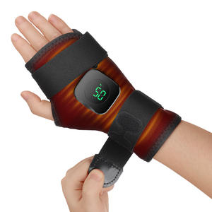 Bracelet chauffant vibrant électrique réglable, attelle de poignet à compresse chaude, masseur de poignet portable pour usage quotidien - Product Image 1