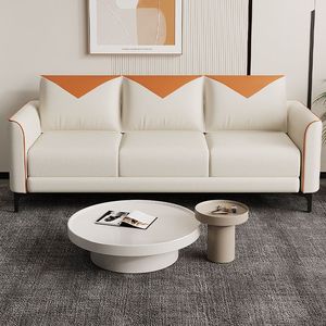 Sofá de Salón PT607 de Tela Tecnológica, Tres Plazas, Minimalista, Lavable, para Apartamento y Tienda de Ropa - Product Image 2
