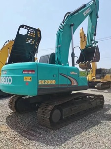 Prezzo di fabbrica di seconda mano <span class=keywords><strong>Kobelco</strong></span> escavatore ad alto scavo PowerUsed <span class=keywords><strong>Kobelco</strong></span> SK200D tipo cingolato escavatore per la vendita in cina - Product Image 2