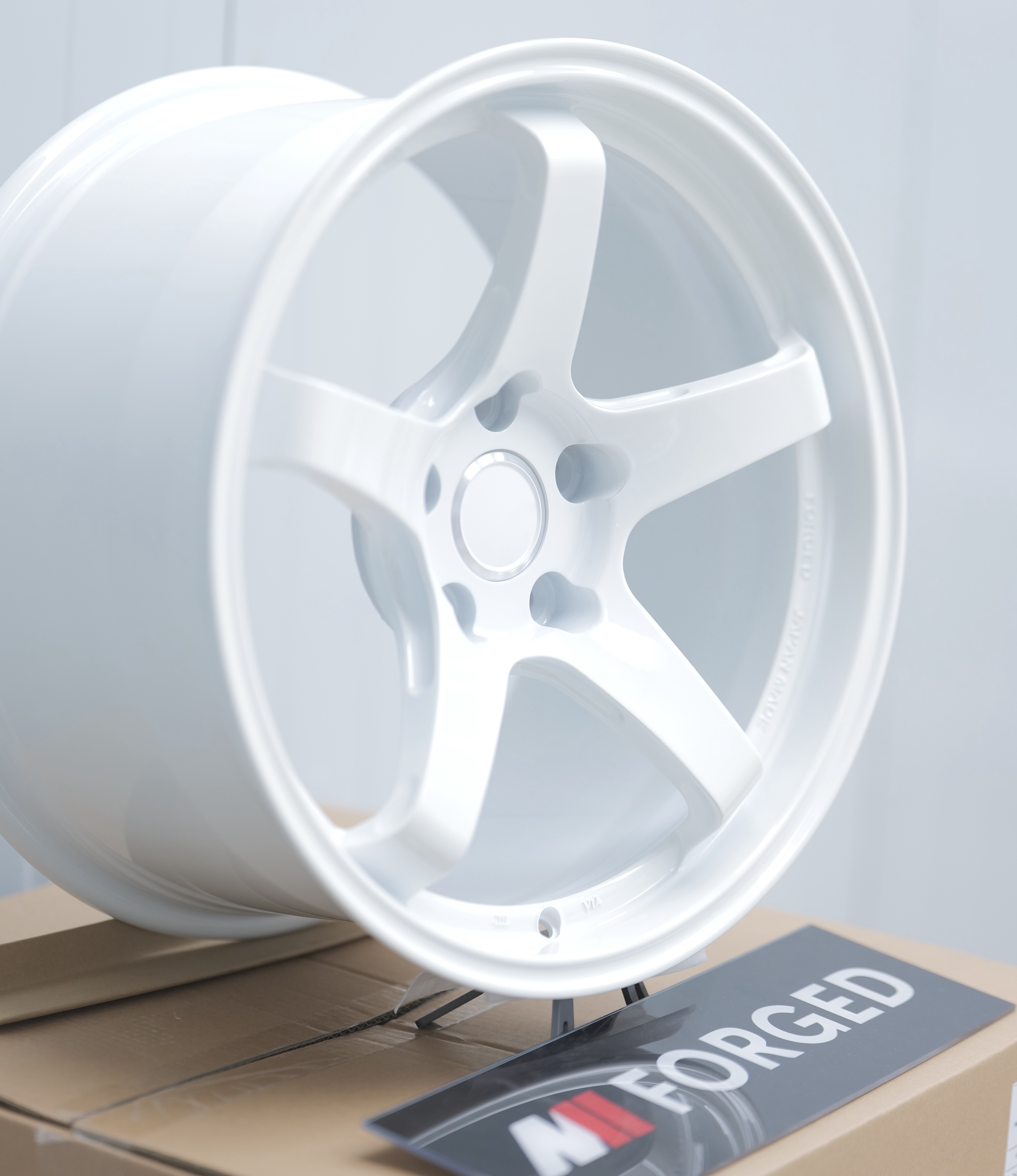 MN Forged GT White Wheels for Audi RS3 BMW 3 Series