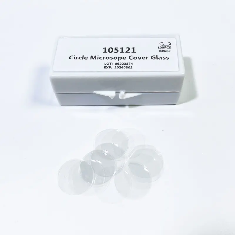 Different shape tc sterile smooth glass 20mm 6 well 12 well 24 well cover coverslip cell slide