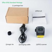 Escáner de Código de Barras de Dedo con Motor Zebra CMOS, IP65, Logotipo/Software/Hardware Personalizados, Windows, para Hospitales y Almacenes, Fabricante ODM
