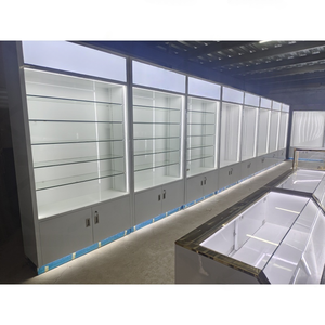 Nuevos estantes de vidrio altos electrónicos Vitrina Librería Tienda de juegos Muebles Caja de vidrio <span class=keywords><strong>barata</strong></span> para EE. UU. - Product Image 3