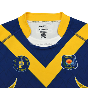 PURE Custom <span class=keywords><strong>Chiefs</strong></span> <span class=keywords><strong>Rugby</strong></span> Kicking Tee All Over Diseño de impresión por sublimación Logotipo personalizado <span class=keywords><strong>Rugby</strong></span> League Kit Jersey Shirt Training - Product Image 5