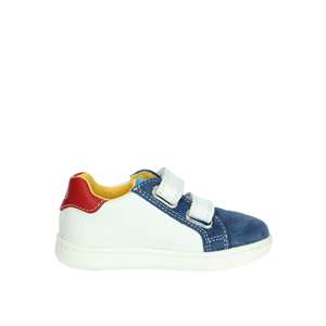 Falcotto Children's Sneakers White Blue Velcro Closure Casual <b>Shoes</b> - Product Image 4