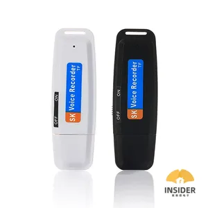Insider New Mini kỹ thuật số ghi âm U-disk kỹ thuật số âm thanh ghi âm Bút USB ghi âm giọng nói Bút Mini Dictaphone