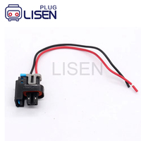 Faisceau de câblage d'injecteur de carburant LISEN 15326181 Série 064 PA66 GF30 EV6 compatible avec la buse Wuling