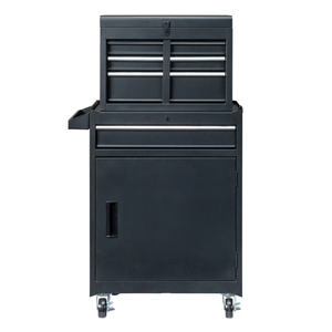 Industrial Metal And Wood <b>Tool</b> Storage Cart With 6 <b>Drawers</b>, Padlockable <b>Cabinet</b>, 250 Kg Capacity, OEM Customizable, 1200x900x400 - Product Image 3
