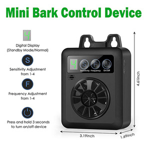 Dispositivo ultrasónico antiladridos de alta potencia para perros Dispositivo de control antiladridos automático para exteriores enchufable - Product Image 2