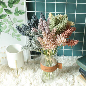 Décoration fleurs matériel fournitures <span class=keywords><strong>de</strong></span> <span class=keywords><strong>mariage</strong></span> article <span class=keywords><strong>de</strong></span> décoration <span class=keywords><strong>de</strong></span> la maison 6 pièces/paquet <span class=keywords><strong>épi</strong></span>s <span class=keywords><strong>de</strong></span> <span class=keywords><strong>blé</strong></span> pastorale roseau fleurs artificielles décor - Product Image 3