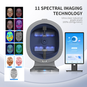 Système de diagnostic cutané intelligent professionnel de bureau avec machine de gestion du poids et de la santé du sommeil, analyseur facial complet 3D IA - Product Image 6