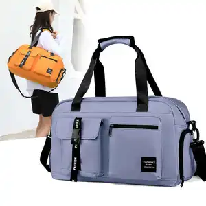 New Travel Bag Luggage Women's Shoulder Bag Large Capacity Brand Waterproof Nylon Sports Gym Bag