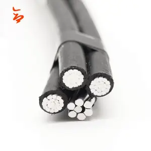 Hot size 1/0awg Shetland ASTM Standard service drop abc cable Scrap Xlpe aaac Bare Neutral