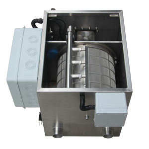 काउटर 220 वी कोई तालाब स्वचालित सफाई मशीन मोटर स्टेनलेस स्टील रोटरी ड्रम फिल्टर थोक पानी उपचार प्रणाली - Product Image 5