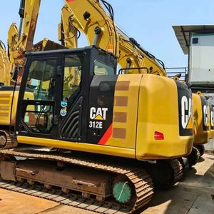 Mini-excavatrice Caterpillar 312E d'occasion de haute qualité, modèle 2024, sur chenilles, excellent état, prix réduit, moteur d'origine japonaise 1 1 - Product Image 1