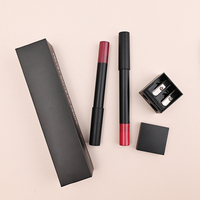 Marque privée rouge à lèvres mat et crayon à lèvres vente chaude étanche végétalien minéral 5g bâton et crayon hydratant longue durée