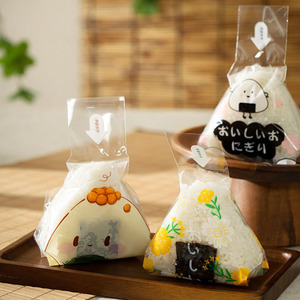<span class=keywords><strong>Sacchetti</strong></span> per Onigiri in Stile Giapponese, Confezione da 100 Pezzi, <span class=keywords><strong>Sacchetti</strong></span> in <span class=keywords><strong>Plastica</strong></span> per Alimenti Adatti al Microonde - Product Image 6