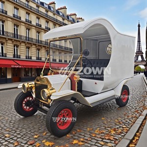 Véhicule Classique Populaire en Promotion : Mini Pick-up Blanc Rétro Vintage pour Tourisme - Product Image 6