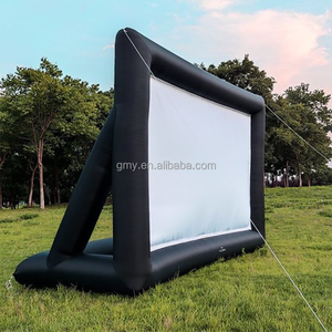 Gran oferta, pantalla de cine HINCHABLE Y proyector, pantalla de cine inflable para exteriores con silla inflable - Product Image 2