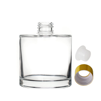 Fabricant de produit Bouteille de diffuseurs de roseaux modernes de 300ml parfumés de luxe en verre clair en cristal personnalisé de la meilleure qualité