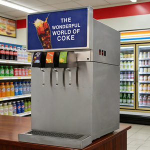 Máquina Automática de Bebidas Carbonatadas de Acero Inoxidable para Supermercados, Restaurantes, Bares y Tiendas con Sistema de Enfriamiento de Alta Eficiencia - Product Image 1