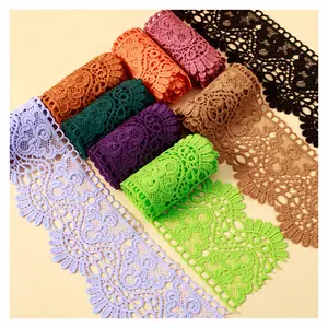 Milk silk water-soluble embroidery milk fiber shreds lace accessories for curtains, home textiles and clothing