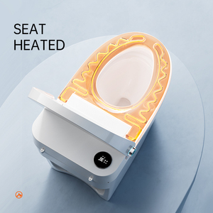 Inodoros Inteligentes Modernos para Hotel, Montados en el Suelo, de Cerámica Electrónica, Automáticos, Juego de Inodoros Inteligentes para Baño - Product Image 4