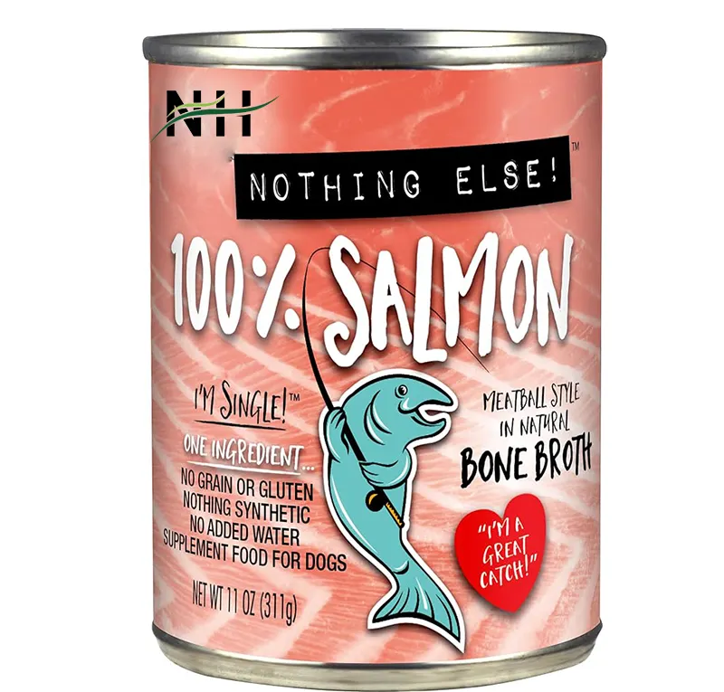 ओम/ओडम 100% पालतू भोजन सैल्मन पूरक भोजन