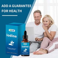 Solution liquide d'iode et d'iodure de potassium à 2 % OEM/ODM – Complément alimentaire en gouttes pour la santé des hommes et des femmes adultes