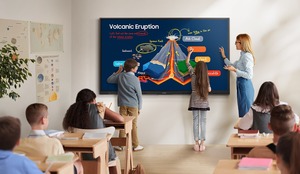 Écran interactif numérique 65 pouces série WAF-P [LH65WAFPLGCXXL] avec système d'exploitation Android 15 intégré, téléviseur portable 4K LED noir à grand écran - Product Image 4