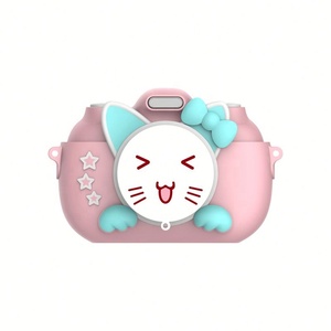 Appareil photo numérique miniature pour enfants, 4 styles, écran tactile 3 pouces, pour garçons et filles, avec carte et revêtement en silicone B1 - Product Image 1