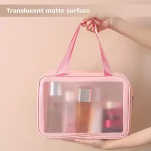 Hot Selling Large Capacity Transparent Cosmetic Storage Bag Women'S Travel Multifunctional Storage For Men Bag For Toilet