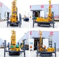 Foreuse hydraulique robuste 2026 750m pour puits d'eau, moteur diesel, machine de forage de puits profonds fiable