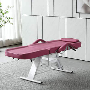 Table de <span class=keywords><strong>massage</strong></span> pliable Meixing avec dossier, portable, pour acupuncture, tatouage, broderie, beauté, en cuir PU - Product Image 2
