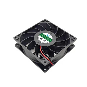 SJ เซิงจิวพัดลมแกน 92 มม. 24V 0.55A ลูกปืนสำหรับระบายความร้อนอินเวอร์เตอร์ - Product Image 4