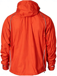 Veste de cyclisme unisexe à capuche, imperméable, respirante, coupe-vent, réfléchissante, 2.5L, entièrement thermosoudée, pour VTT et route - Product Image 2