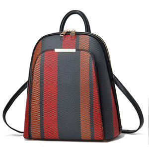 High Quality Women <b>Backpack</b> Purse Fashion Pu <b>Leather</b> <b>Large</b> Designer Travel Bag Ladies Shoulder Bags - Product Image 2
