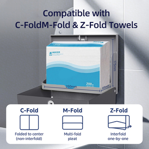 Duvara monte plastik C/<span class=keywords><strong>M</strong></span>/Z katlanmış kağıt havlu dispenseri banyo tuvalet otel ve ticari tuvalet için üretici - Product Image 3