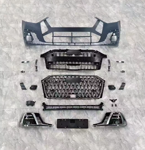 Nuevo Kit de Carrocería para Audi <span class=keywords><strong>A8</strong></span> D5 2018-2022, Actualización a Parrilla Delantera <span class=keywords><strong>2023</strong></span>+D5PA Facelift con Gancho de Remolque y Clips - Product Image 1
