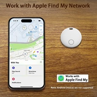 Traceur GPS intelligent, localisateur, porte-clés, étanche IP67, balise de localisation d'objets, traceur de bagages pour sac, portefeuille, clés, compatible iOS