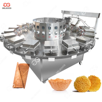 Machine industrielle automatique de fabrication de cône de petite tasse à gaufre Machine coréenne de fabrication de cône de crème glacée Biscuit de sucre
