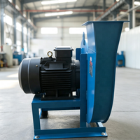 Ventilateur/Extracteur Centrifuge Industriel DF avec Lames en Acier Inoxydable, Montage Mural, Moteur AC/DC 380V/220V, Personnalisable OEM