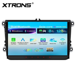 XTRONS 9" UNISOC 7865 8+128GB Global 4G AKM DSP Double BT Écran QLED Système de navigation stéréo Android pour voiture pour VW/Skoda/SEAT - Product Image 5