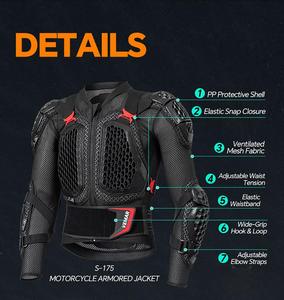 <span class=keywords><strong>Giacca</strong></span> e Pantaloni Protettivi per <span class=keywords><strong>Moto</strong></span> con Certificazione CE, Equipaggiamento Rigido per Fuoristrada, Tuta <span class=keywords><strong>da</strong></span> <span class=keywords><strong>Moto</strong></span> Rinforzata - Product Image 4
