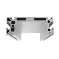 Rail de guidage à rouleaux pour convoyeur et ligne d'assemblage 40x100, profilé en alliage extrudé, usinage CNC personnalisé