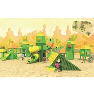 Équipement d'amusement personnalisé Divertissement commercial Aire de jeux extérieure pour enfants Herbe grimpante Aire de jeux extérieure pour animaux