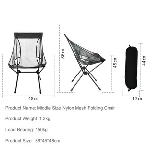 Silla de <span class=keywords><strong>Camping</strong></span> fabricante de sillas plegables de Metal Plan 40 <span class=keywords><strong>playa</strong></span> ligero jardín sillas de jardín - Product Image 6