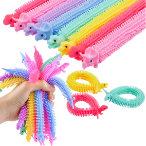 2025 <span class=keywords><strong>unicornio</strong></span> TPR juguetes para niños pegamento suave cuerda de fideos artefacto de descompresión cuerda de ventilación para descompresión de niños - Product Image 3