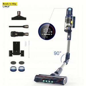 VICSONIC S7 BLDC480W Aspirateur à main sans fil intelligent Batterie puissante pour le nettoyage à sec de la maison et de la voiture Conception de cyclone sans sac - Product Image 1