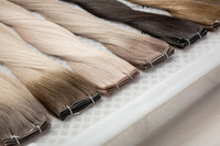 Nouvelle Tendance 2026 : Extensions de Cheveux Humains Invisibles 100% Naturels, Pointes Épaisses, Nouvelle Trame Genius Nouée à la Main